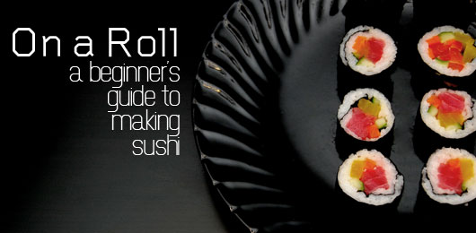 How to Make Homemade Sushi Rolls - Fifteen Spatulas