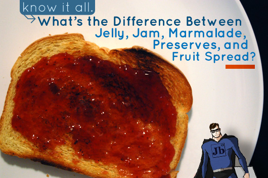What’s the Difference Between Jelly, Jam, Marmalade, Preserves, and