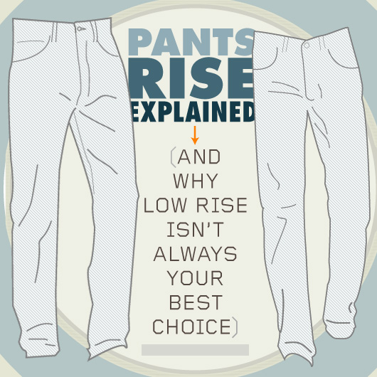 low rise pants men