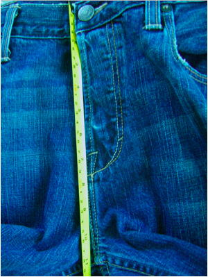 9 rise jeans