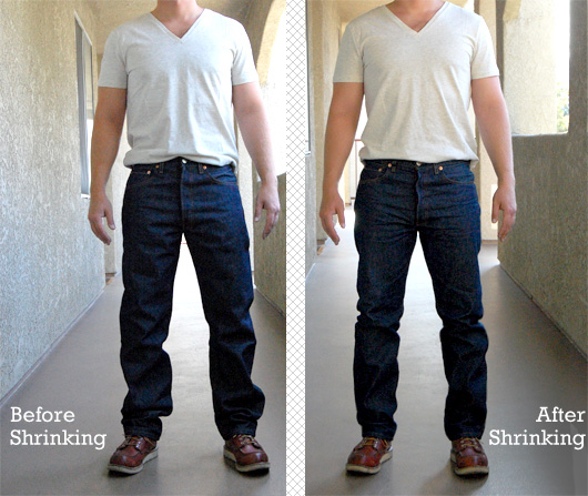 Actualizar 32+ imagen levi’s 501 shrink-to-fit before and after