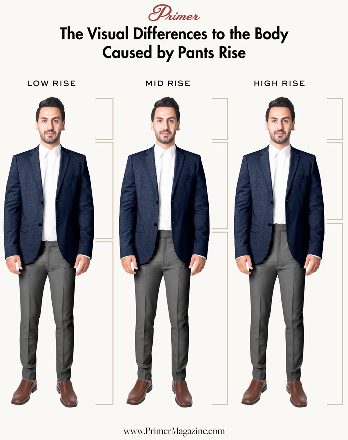 Regular Rise Dress Pant