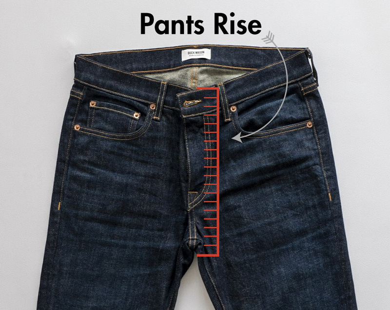 Pants Rise Explained - Low vs. High vs. Regular