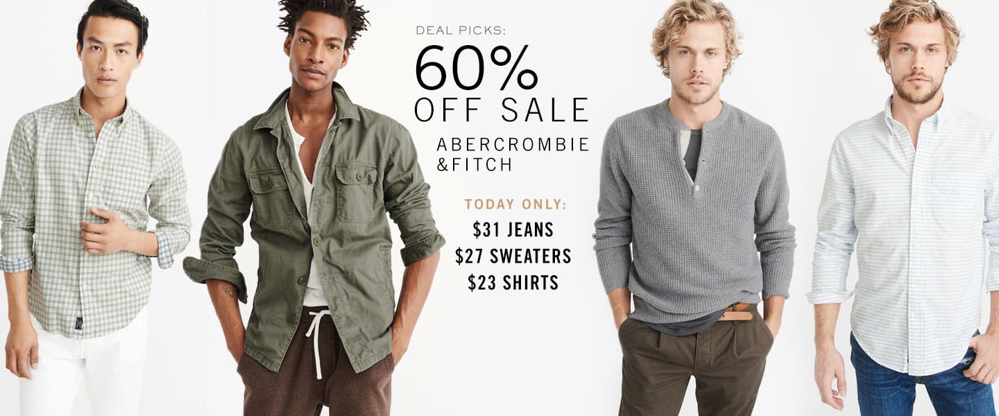 abercrombie and fitch jeans sale