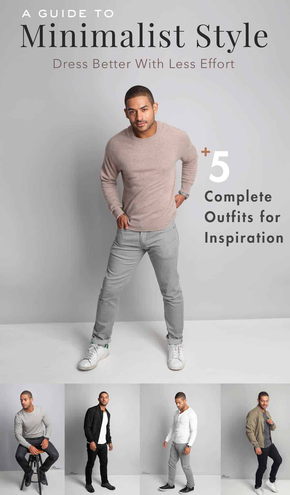 Men's Minimalist Fashion: 5 Complete 