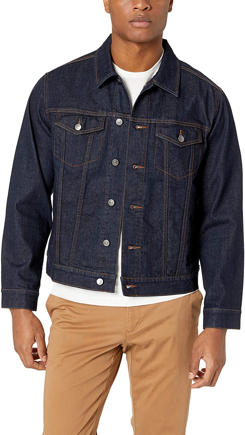 Lucky Brand Short Sleeve Denim Trucker Jacket, Jackets