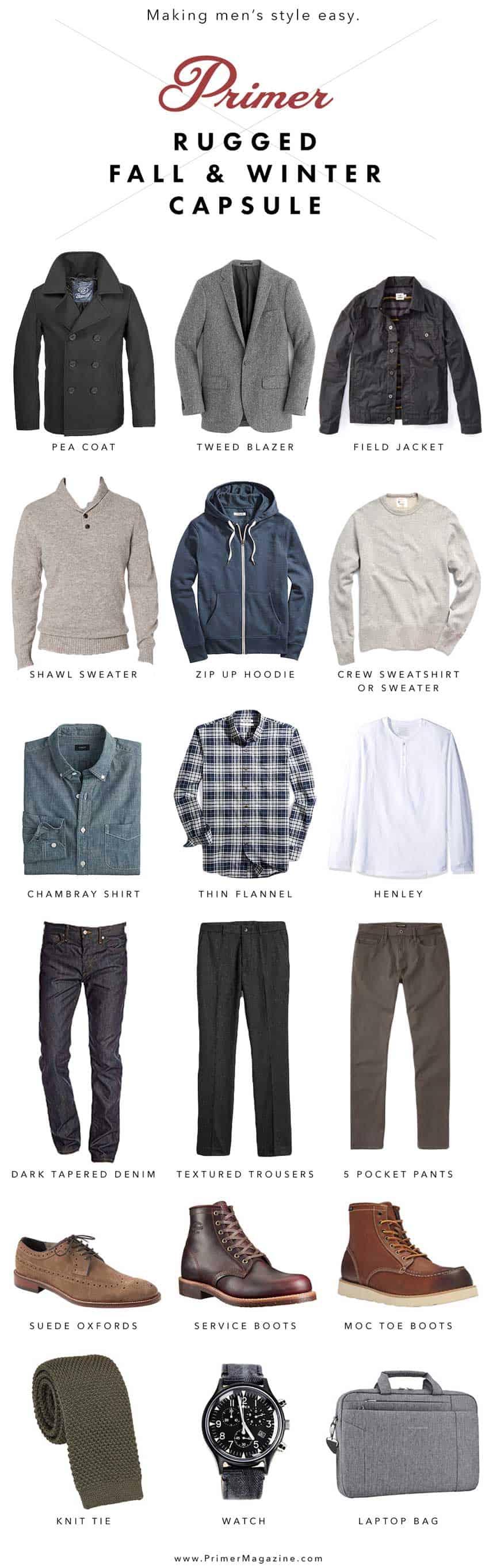 A Classic Cold Weather Capsule Wardrobe With A Modern Edge + 10 Getups ...