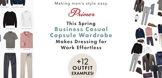 business casual men spring