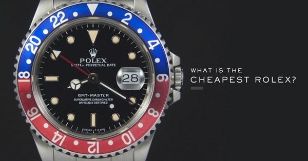 minimum price of rolex watch