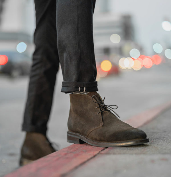 suede boots mens fashion