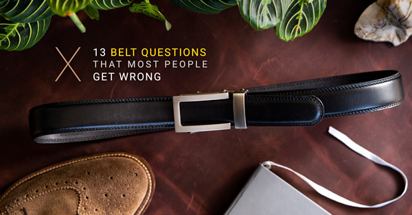 Black vs brown? 13 Belt Questions Most Men Get Wrong
