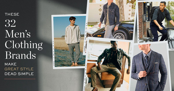 The 50 Best British Men's Clothing Brands : UK Fashion Staples in