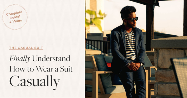 Can You Wear A Suit With A T-Shirt And Still Look Stylish?