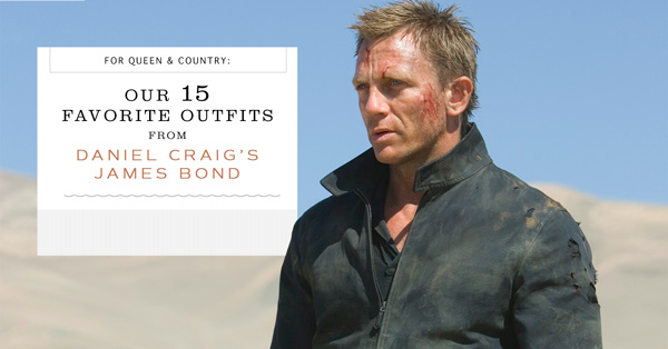 Our 15 Favorite Outfits from Daniel Craig's James Bond | Primer