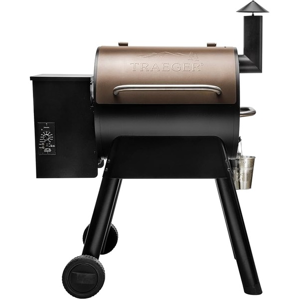 an electric wood pellet grill and smoker