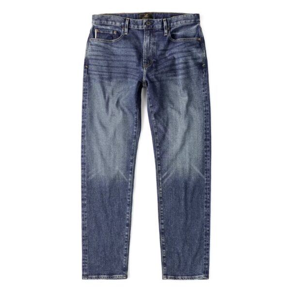 Japanese selvedge stretch straight fit denim jeans